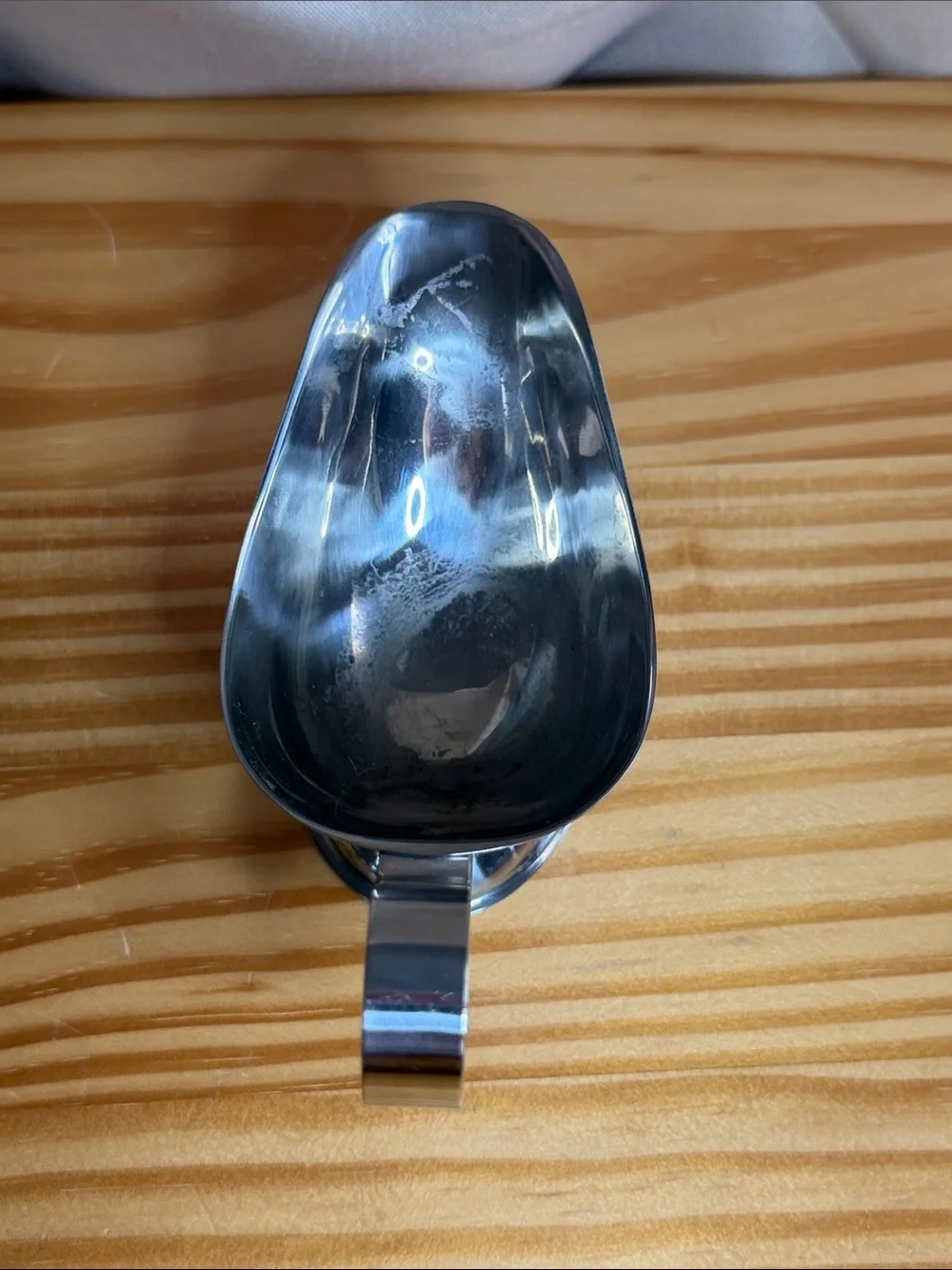 Vtg Wild Turkey Bourbon Miniature Stainless Steel Gravy Boat Shot Metal Rare
